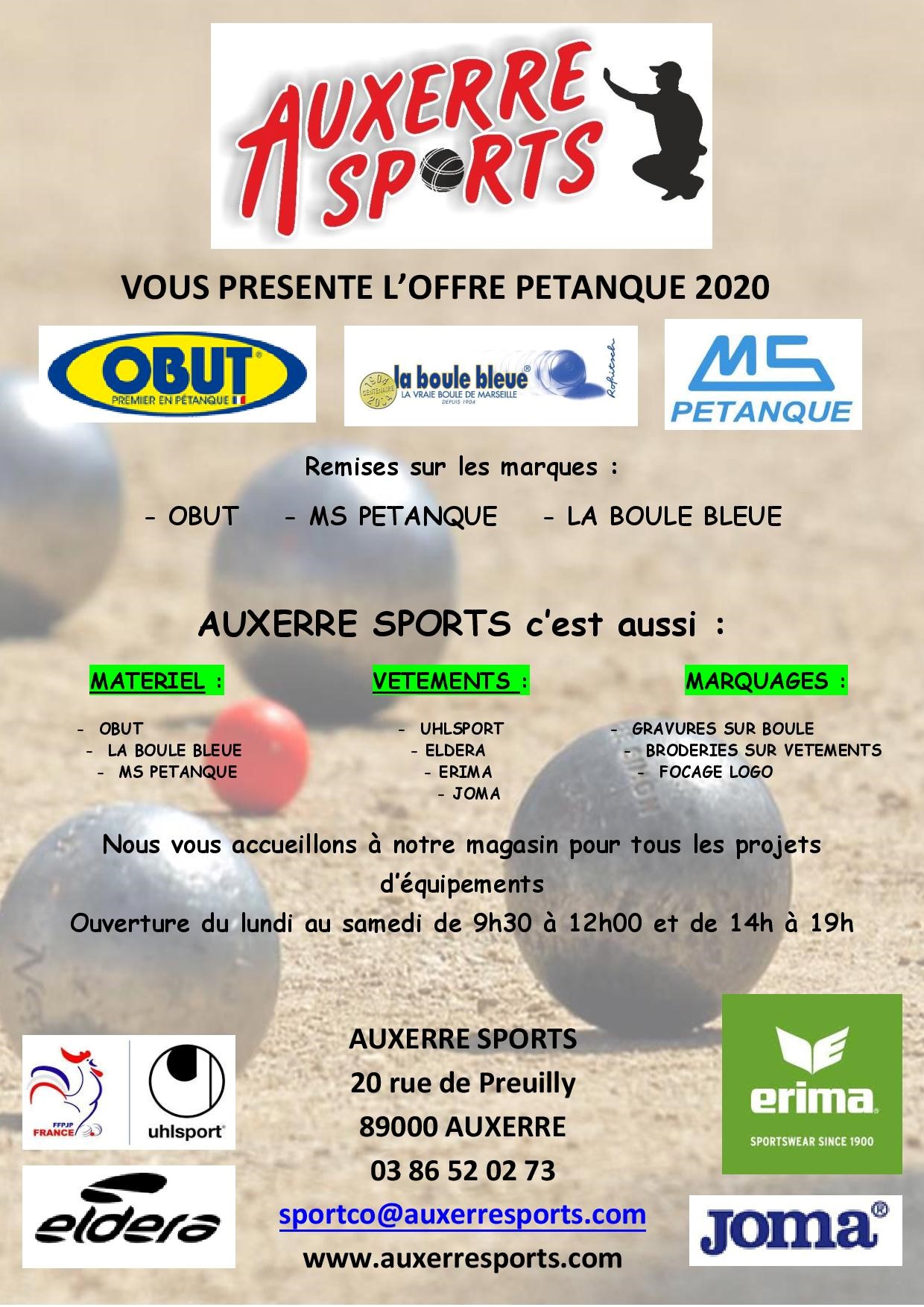AUXERRE SPORTS 2022
