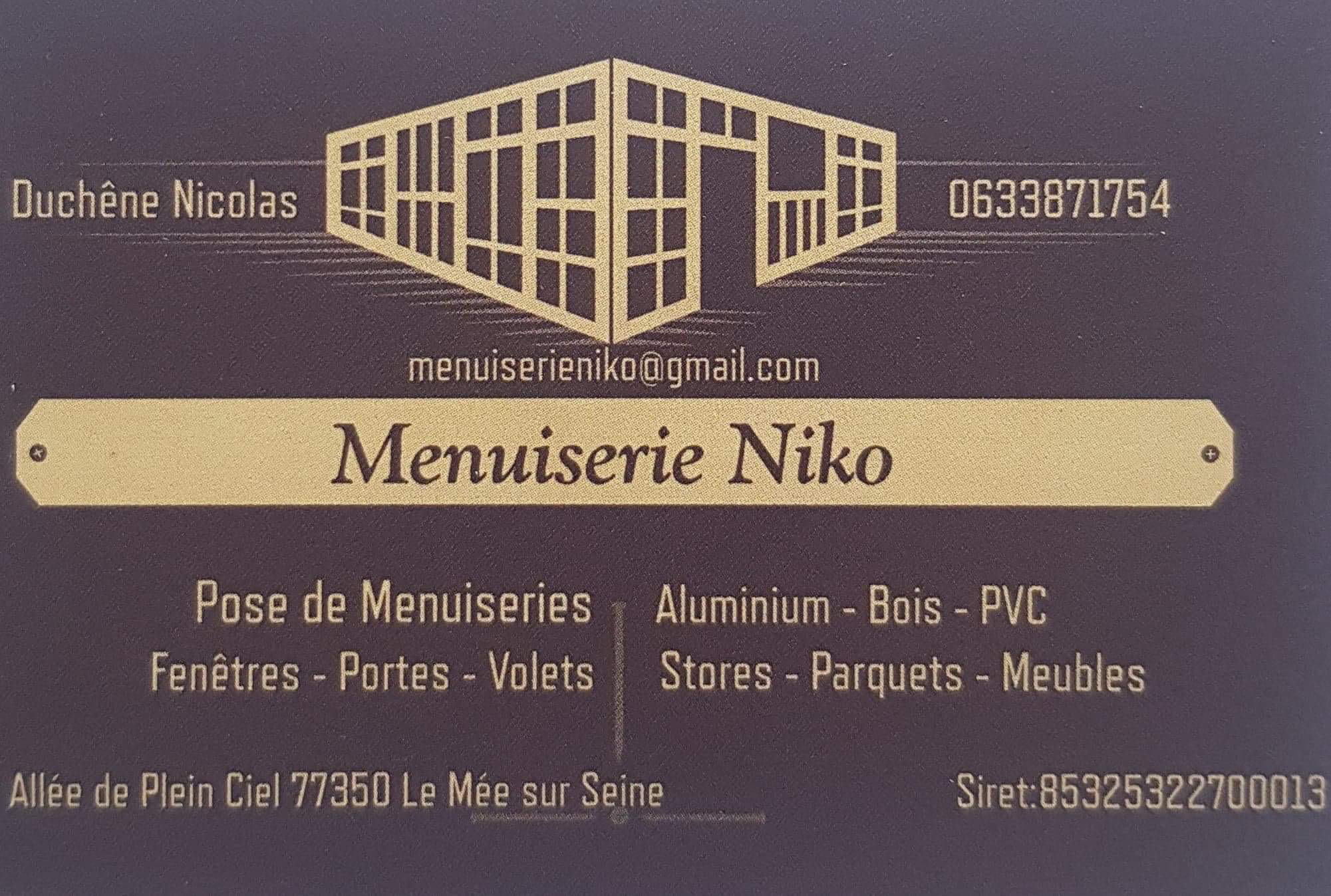 MENUISERIE NIKO