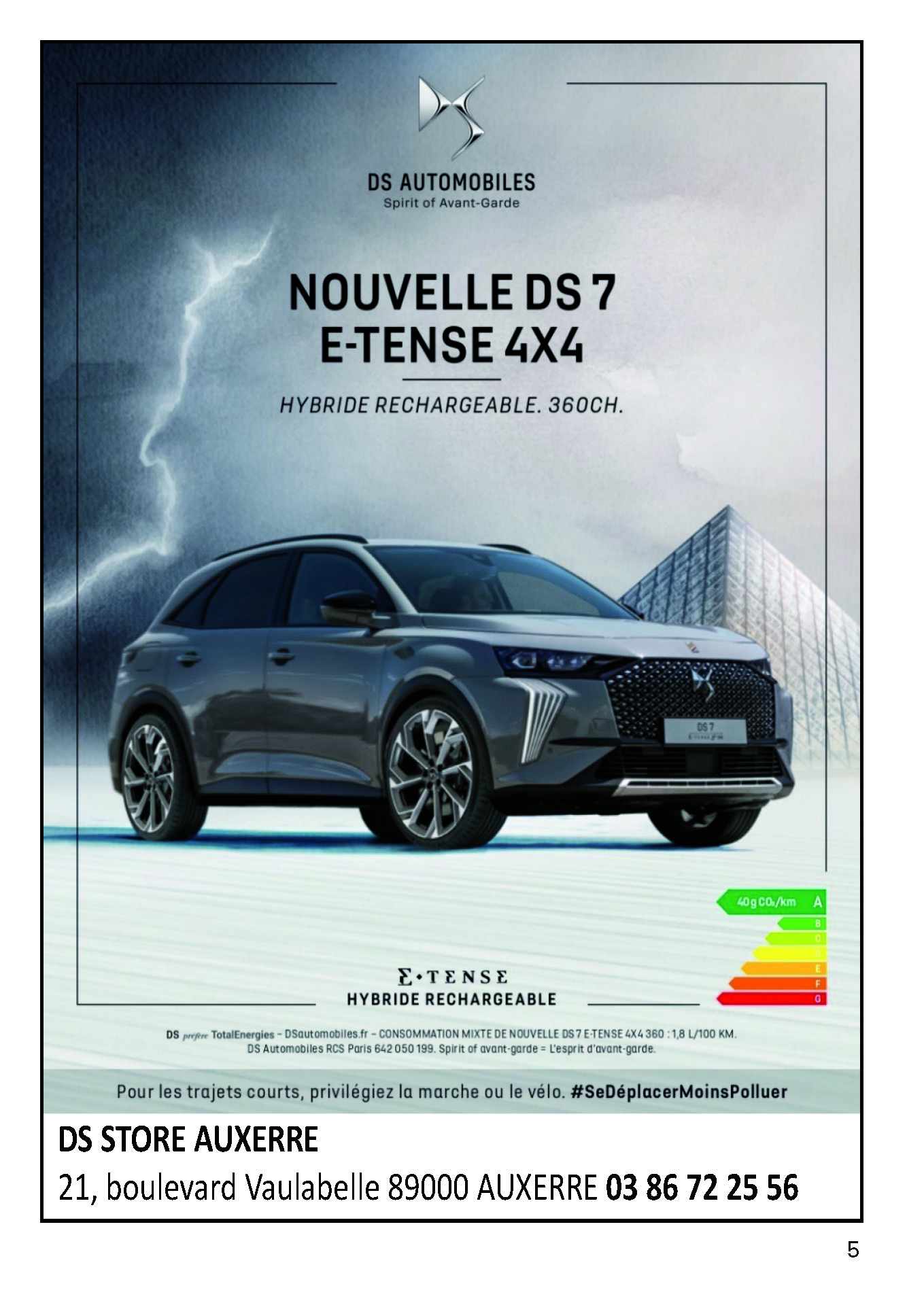 DS7 AUXERRE 2023