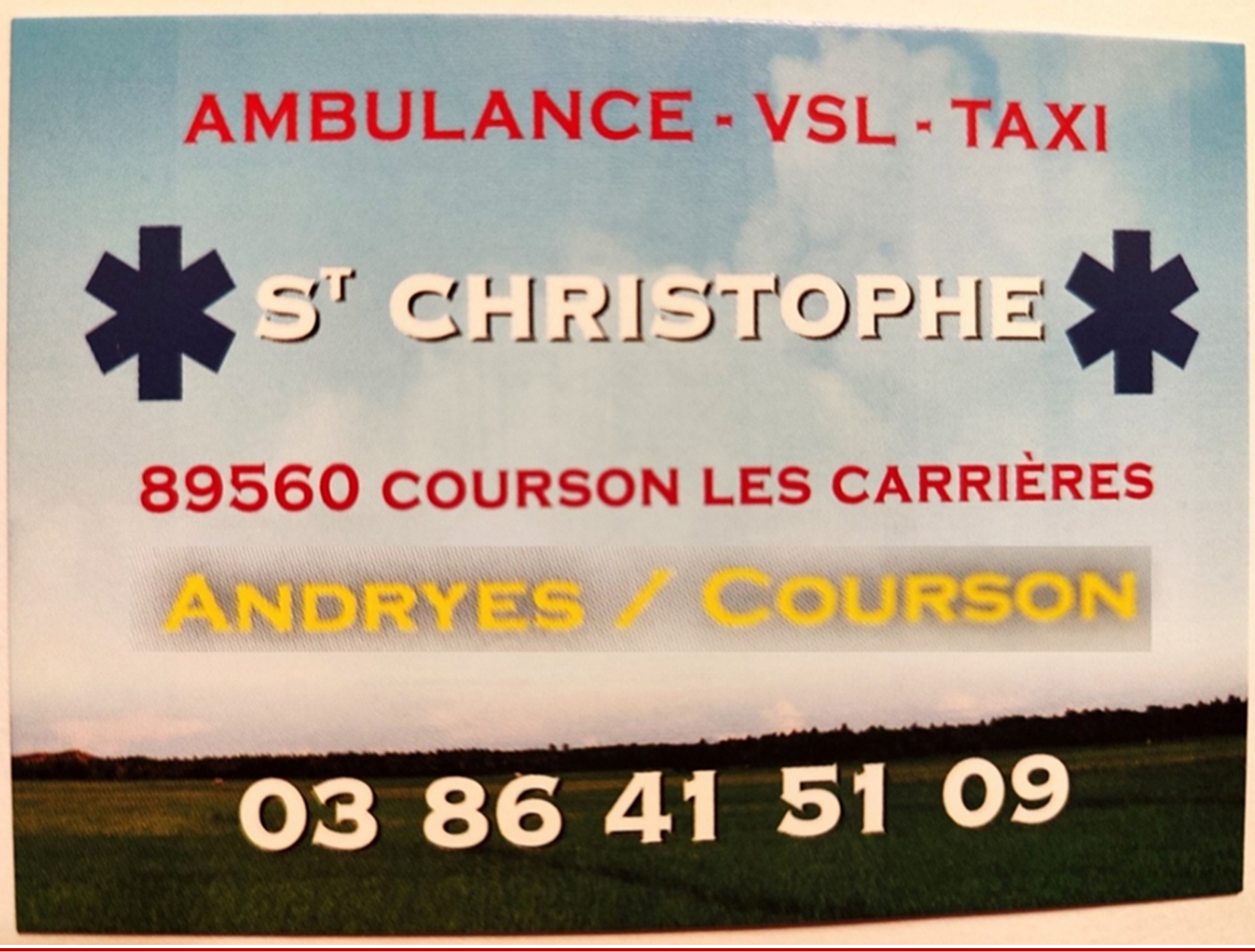 AMBU ST CHRISTOPHE 2026